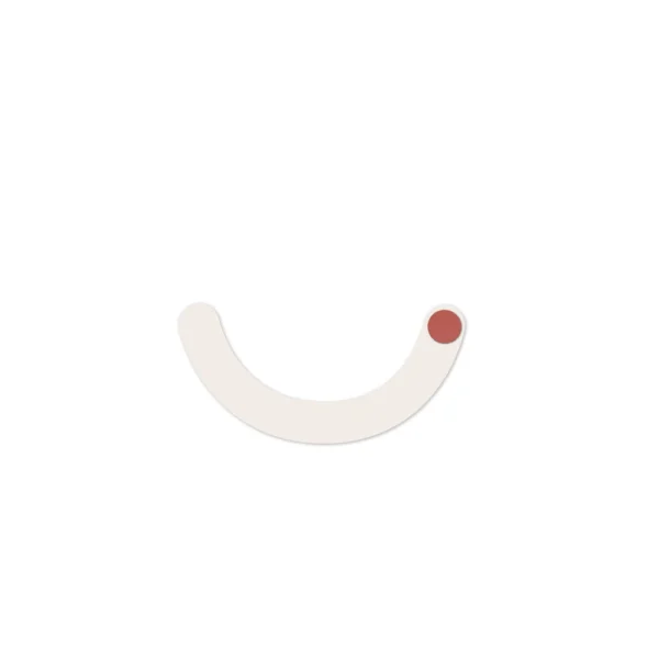 חצי ירח מתלה קיר - Image 6
